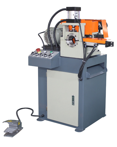 TC80-P single head pneumatic chamfering machine